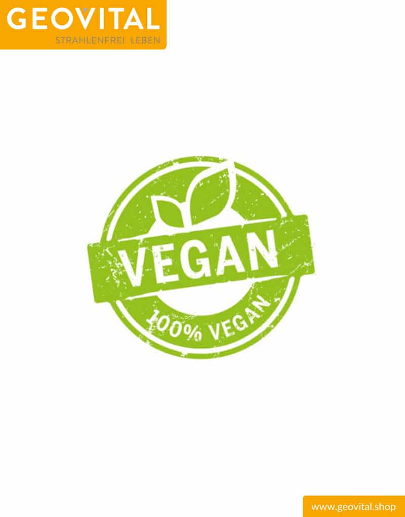 Geovital 100% Vegan Logo
